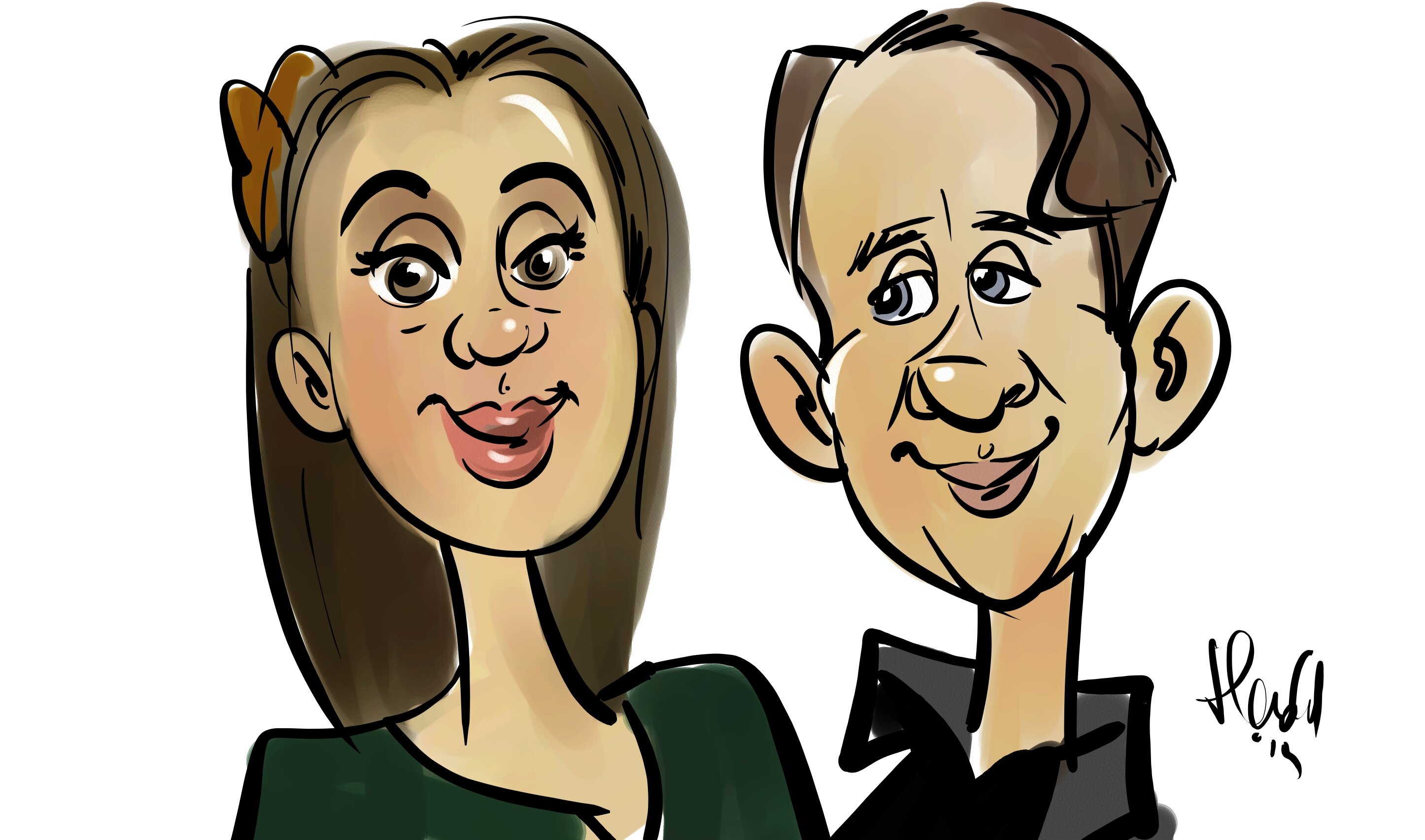 Holland Casino Eindhoven caricatures